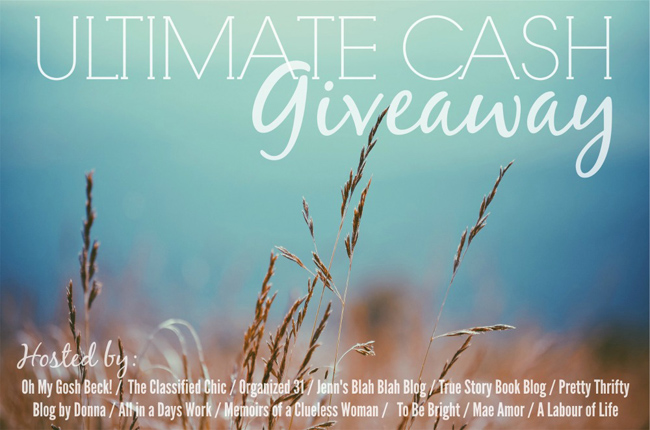 Ultimate Cash Giveaway February 2015 650