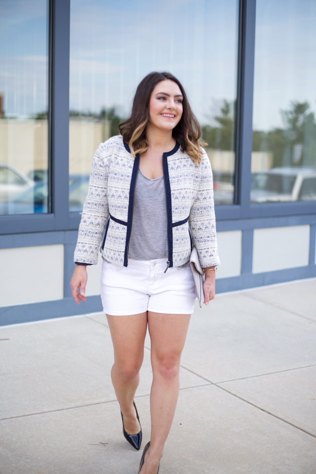 Textured Jacket + Shorts | Mae Amor