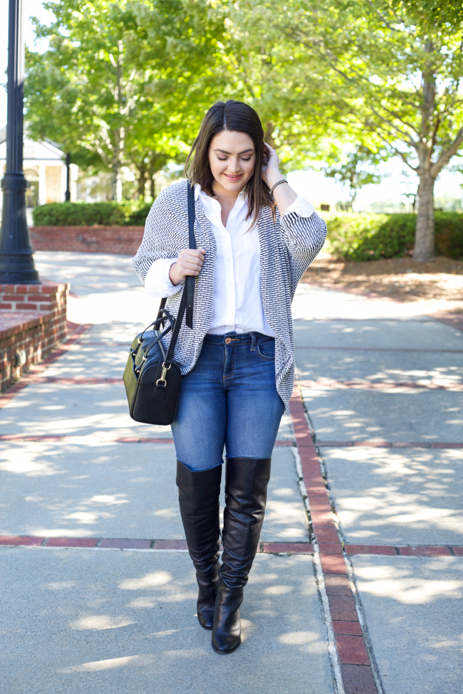 Black Over The Knee Boots | Mae Amor