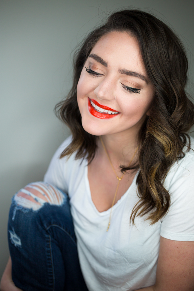 Casual Day Date Valentine's Day Makeup via @maeamor